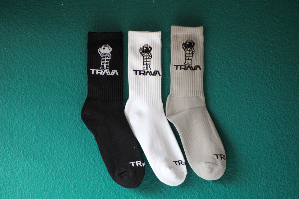 Astroman Crew Socks (3-Pack)