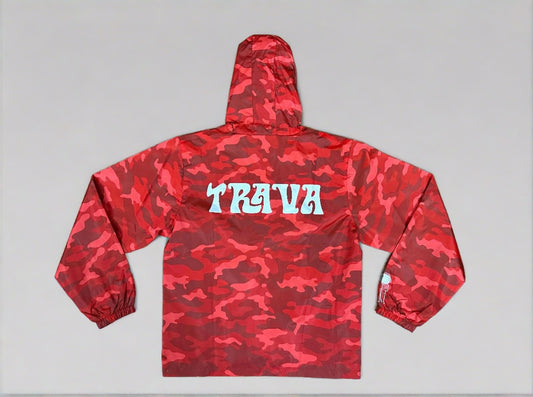 Red Camo Windbreaker