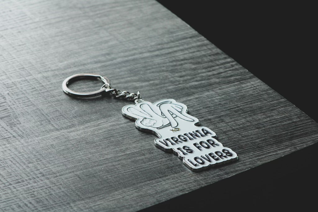 VA Is For Lovers Keychain